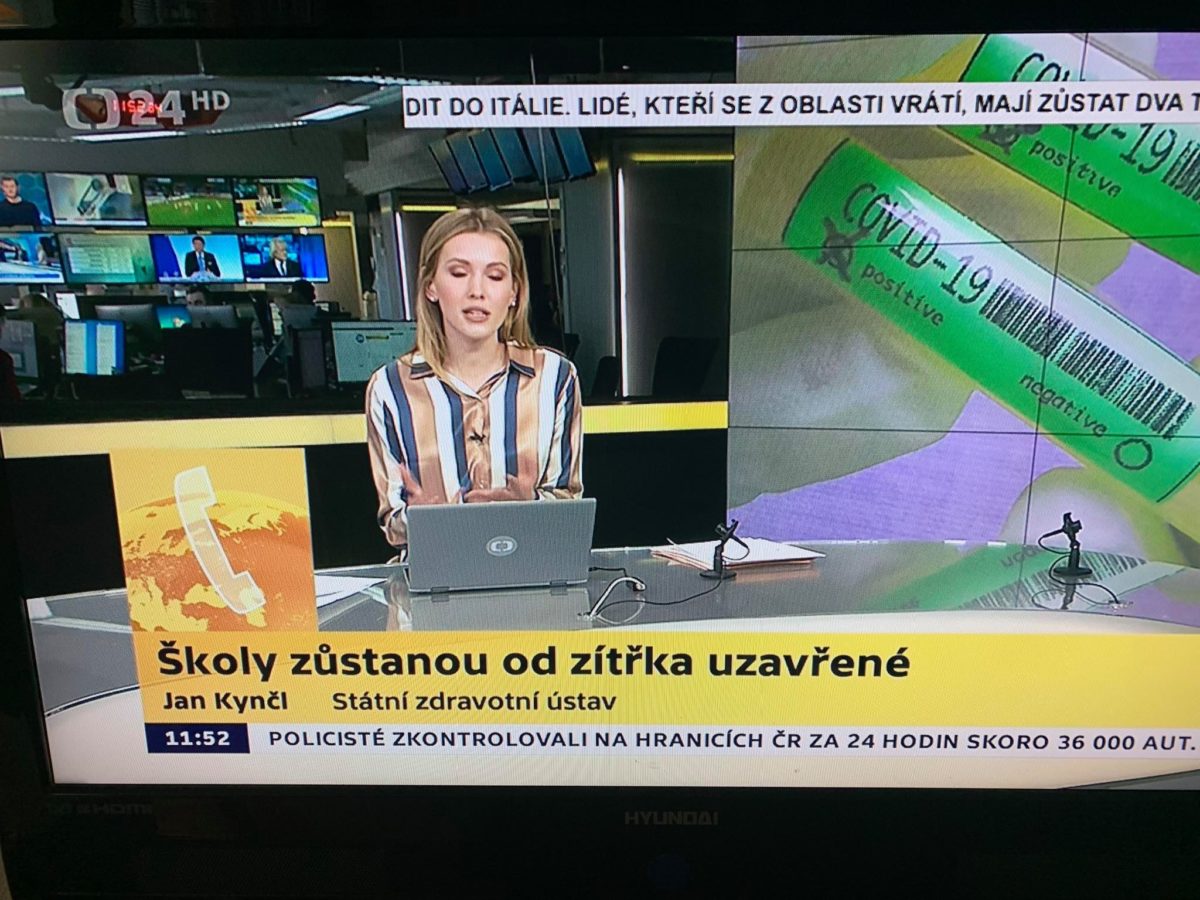 Tak jsem tomu nasadil koronu, paní Müllerová